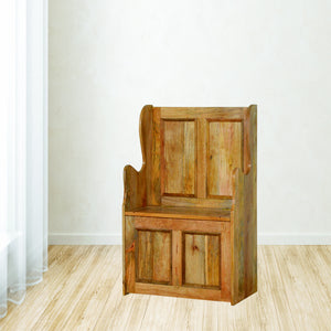 Small Monks Storage Bench
