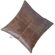 Buffalo Hide Leather Cushion