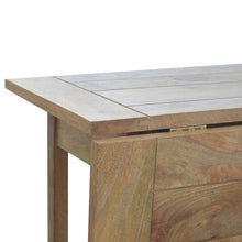 Solid Wood Breakfast Table With 2 Nesting Stools