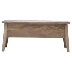 Solid Wood Lid Up Storage Box