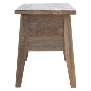 Solid Wood Lid Up Storage Box