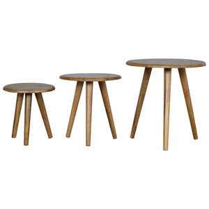 Nordic Style Stool Set of 3