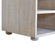 Buffalo Leather Shoe Bench