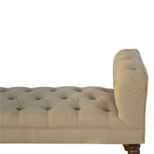 Bedroom Bench Upholstered In Mud Linen