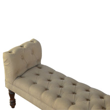 Bedroom Bench Upholstered In Mud Linen