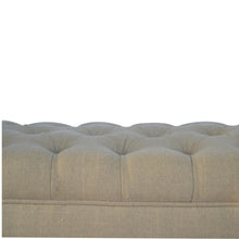 Bedroom Bench Upholstered In Mud Linen