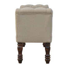 Bedroom Bench Upholstered In Mud Linen