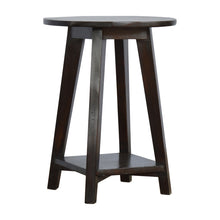 Walnut Finish Bar Stool with Undercarriage