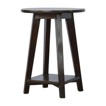 Walnut Finish Bar Stool with Undercarriage