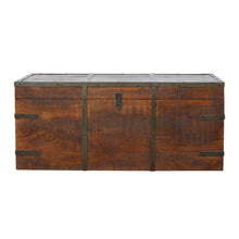 Storage Box With Iron Work