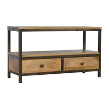 Coffee Table with Iron Base