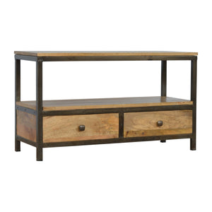 Coffee Table with Iron Base