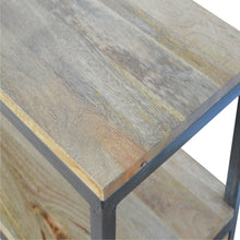 Coffee Table with Iron Base