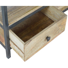 Coffee Table with Iron Base