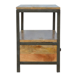 Coffee Table with Iron Base