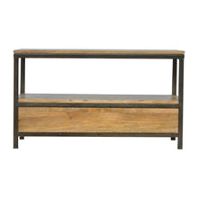 Coffee Table with Iron Base