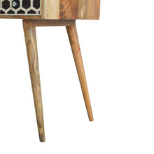 Small (85cm wide) Bone Inlay Console Table with 2 Drawers