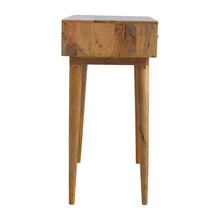 Small (85cm wide) Bone Inlay Console Table with 2 Drawers