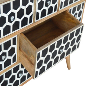 Bone Inlay Chest Drawer