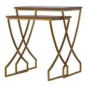 Wine Glass Shaped Stool Set