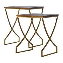 Wine Glass Shaped Stool Set