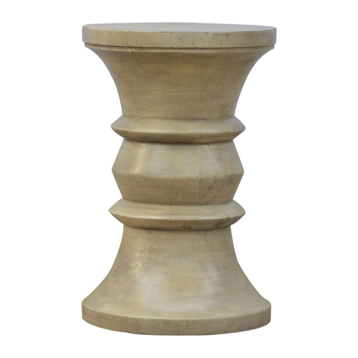Roman Style Occasional Accent Stool