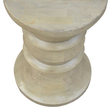Roman Style Occasional Accent Stool