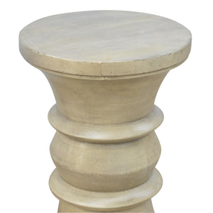 Roman Style Occasional Accent Stool