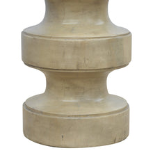 Dumbbell Style Occasional Accent Stool