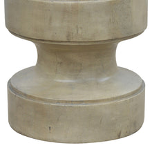 Dumbbell Style Occasional Accent Stool
