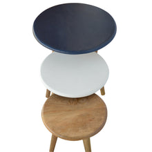 Multi Nordic Style Set of 3 Stools