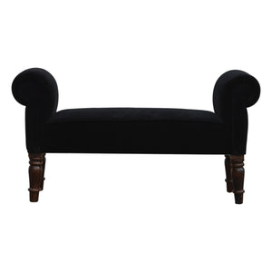 Bench In Black Velvet
