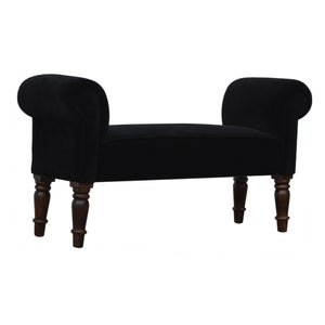 Bench In Black Velvet