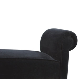 Bench In Black Velvet