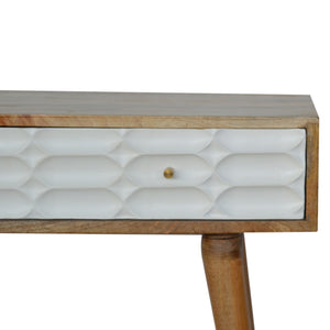 Capsule White Painted Console Table