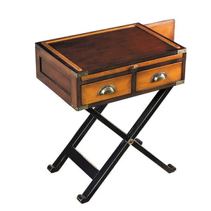 Authentic Models War Chest Trunk End Table