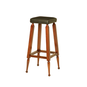 Mayan High Barstool, Black