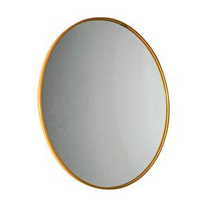 Gold Manhattan Round Mirror - Large