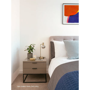 High-Gloss- Bed Side Table
