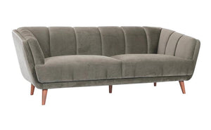 3-Seater Sofa - Mushroom - Bench
