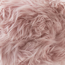 Blush Pink Sheepskin Stool
