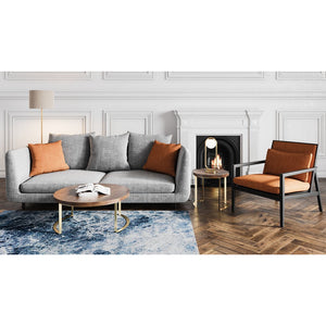 Armchair - Orange Fabric