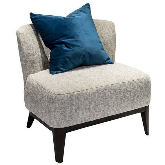 ELE1- Cream Fabric Armchair