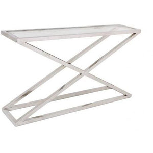 Nico Stainless Steel Console Table