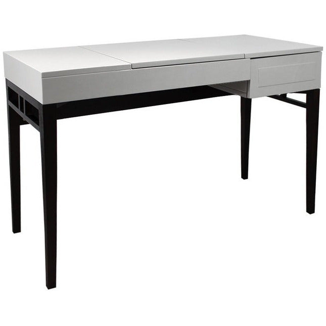 Dark brown sales console table