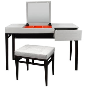 High Gloss with dark brown legs- Console Table