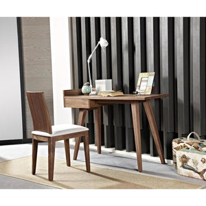 Walnut Veneer Desk/Console Table