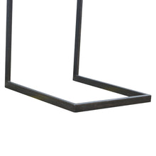 Industrial 1 Drawer Geometric Style Side Table