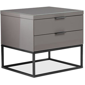 High-Gloss- Bed Side Table