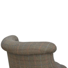 Petite Multi Tweed Accent Chair